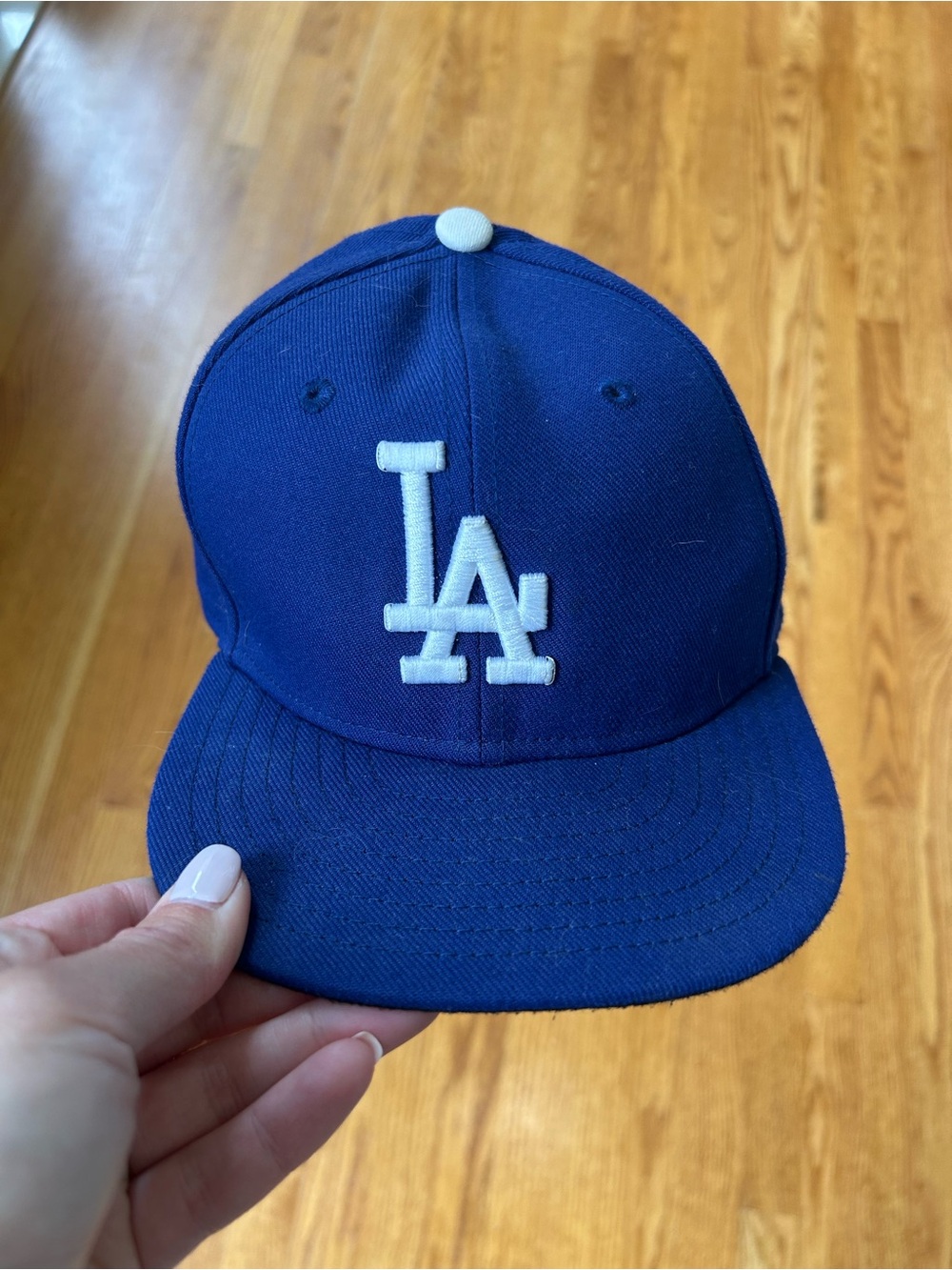 New Era Kids Los Angeles Dodgers Royal Blue and White Baseball Cap